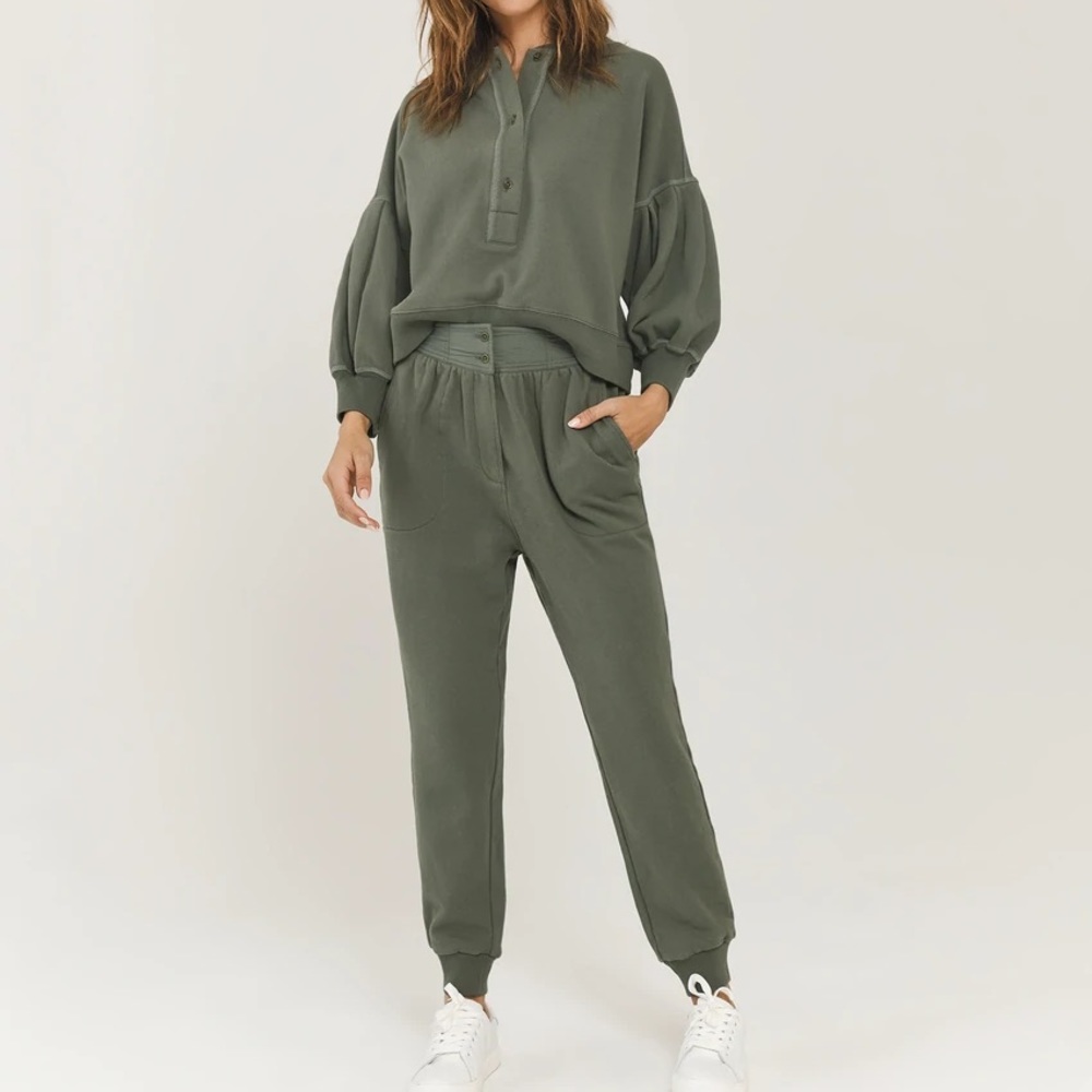 Something Navy sweat set